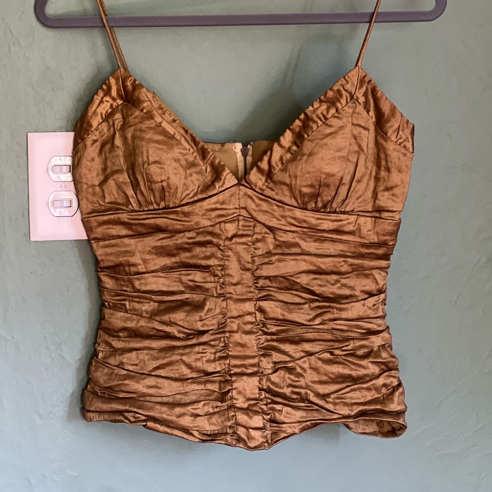 Nicole Miller Ruched Top Sz. 4